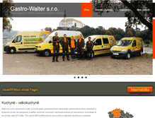 Tablet Screenshot of gastro-walter.cz